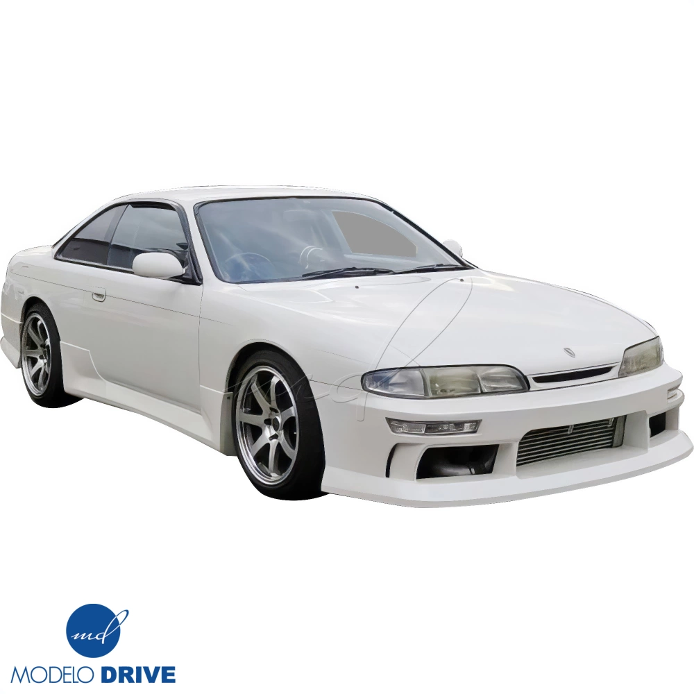 kinaページです。 ModeloDrive FRP MSPO Front Bumper > Nissan 240SX (S14) 1995-1996