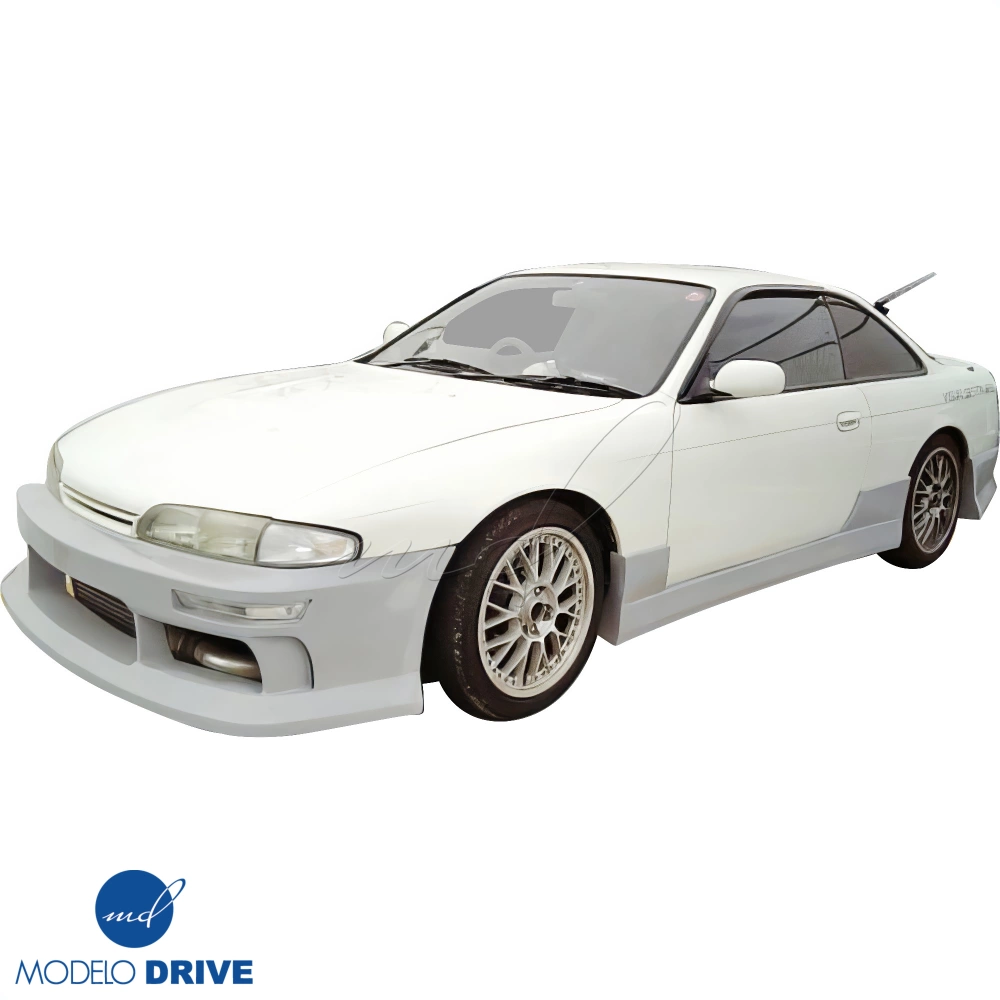 ModeloDrive FRP MSPO Front Bumper > Nissan 240SX (S14) 1995-1996
