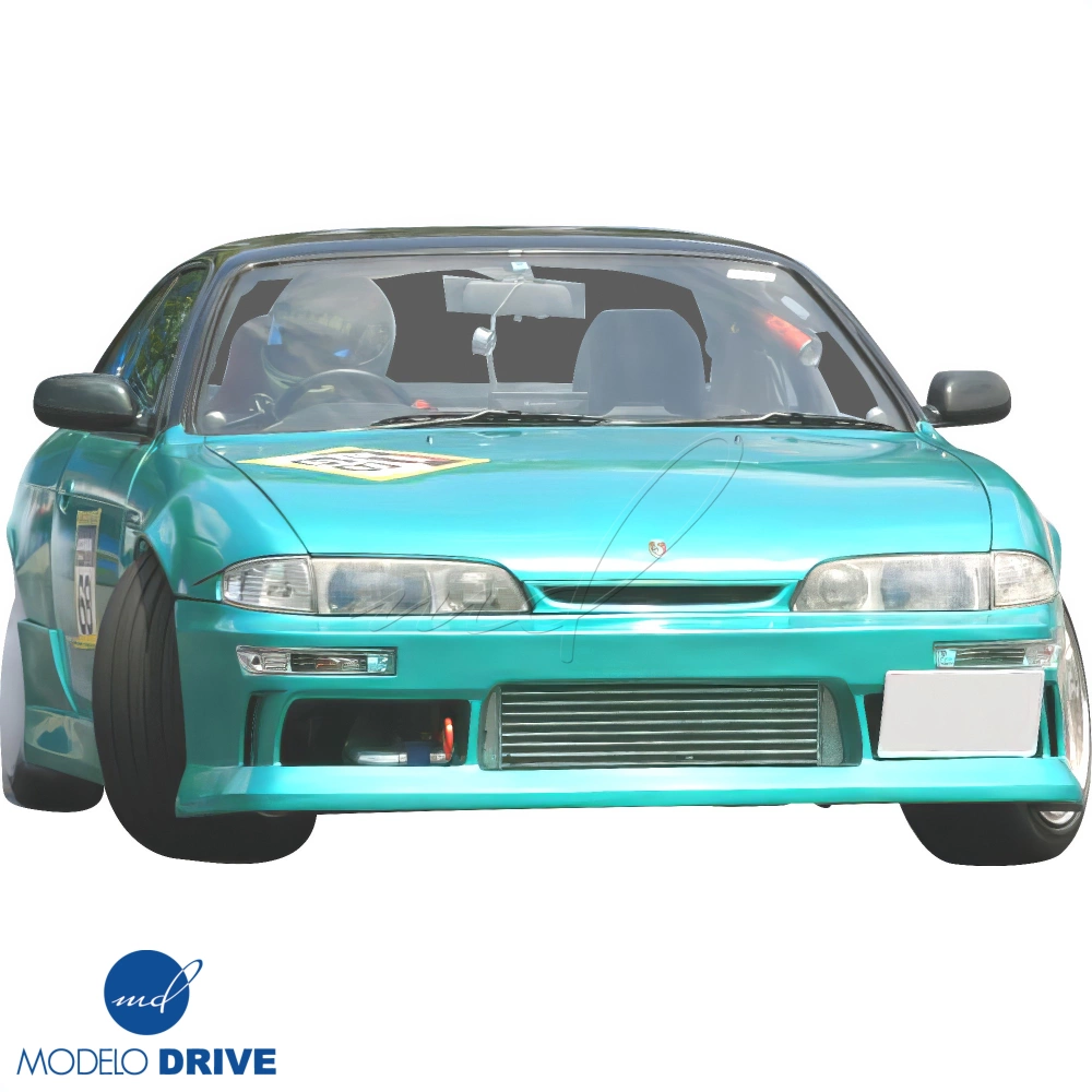 kinaページです。 ModeloDrive FRP MSPO Front Bumper > Nissan 240SX (S14) 1995-1996