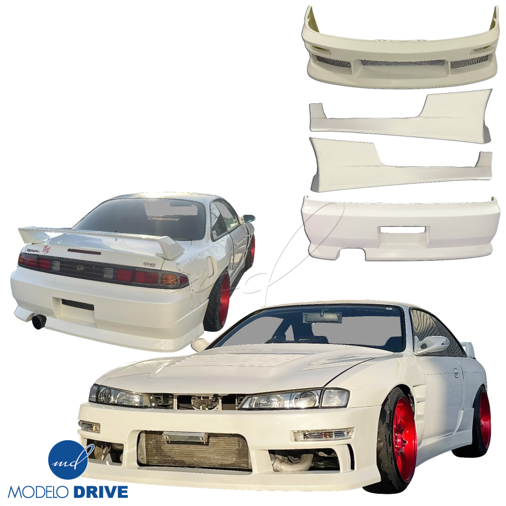 All kind of Exterior/Complete Body Kits for Nissan 240SX 1995 - 