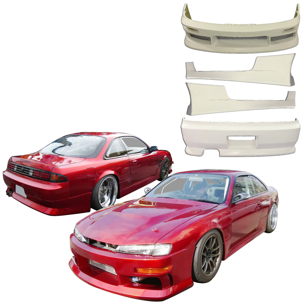 All kind of Exterior/Complete Body Kits for Nissan 240SX 1995 - 