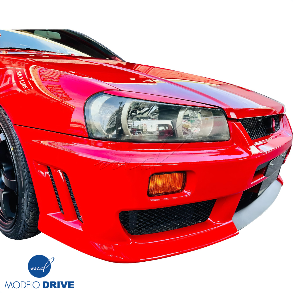 All kind of Exterior/Front Bumpers or Lips for Nissan Skyline R34 1999 - 