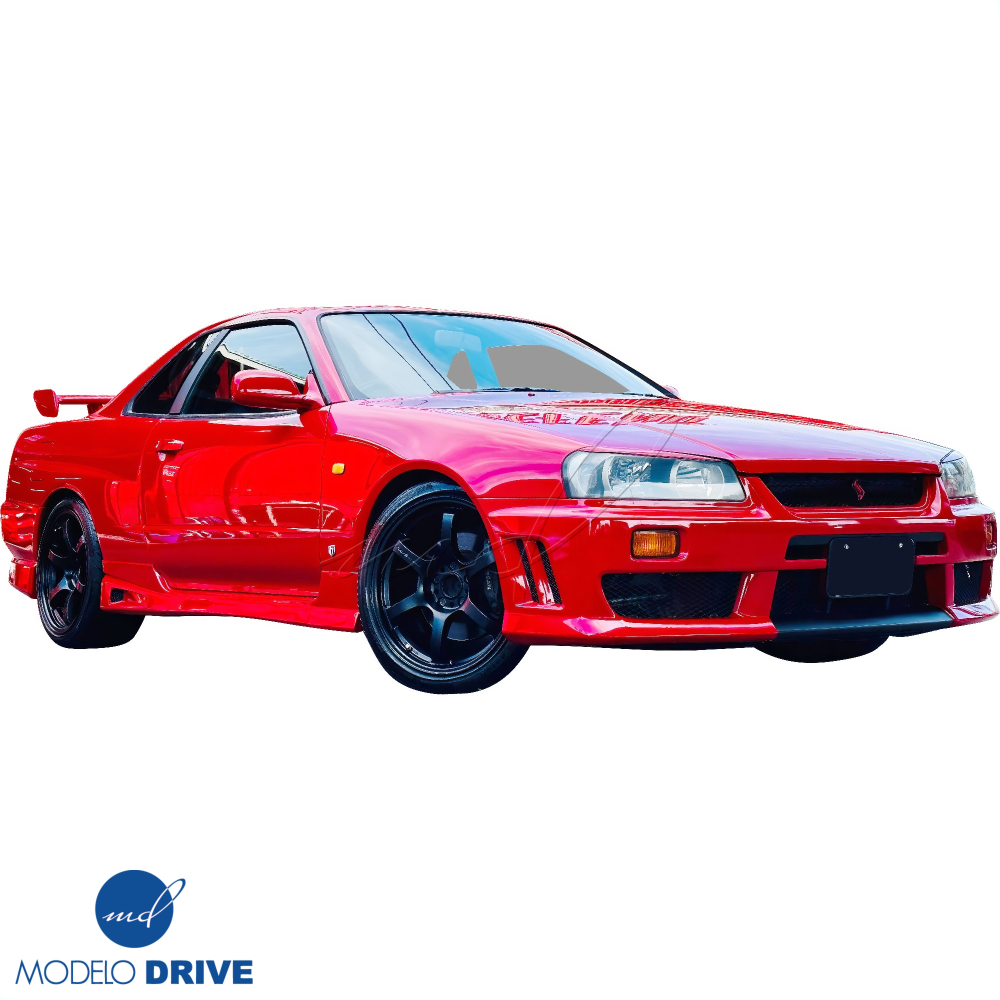 All kind of Exterior/Front Bumpers or Lips for Nissan Skyline R34 1999 - 