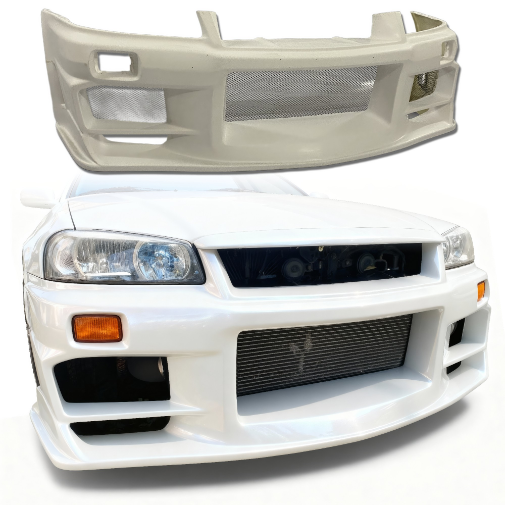 All kind of Exterior/Front Bumpers for Nissan Skyline (R34) GTR 1999 -