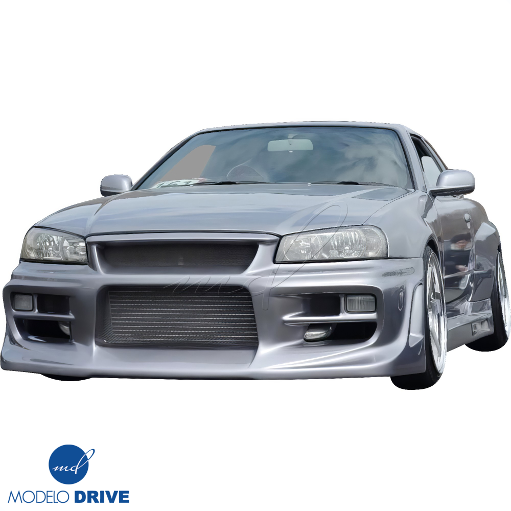 All kind of Exterior/Front Bumpers or Lips for Nissan Skyline R34 1999 - 