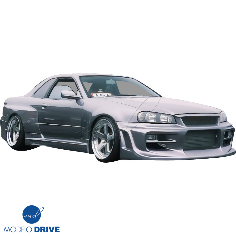 All kind of Exterior/Front Bumpers or Lips for Nissan Skyline R34 1999 - 