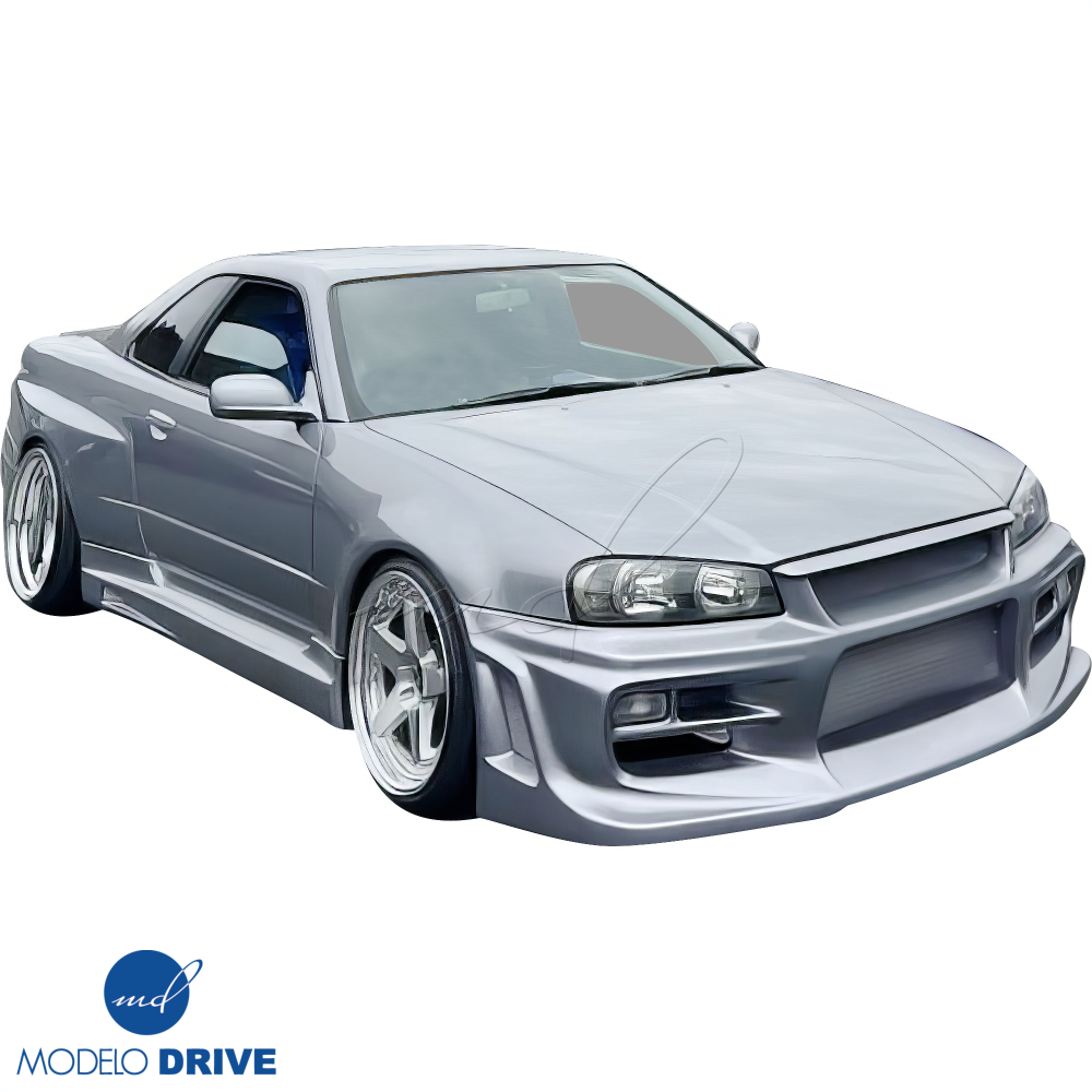 All kind of Exterior/Front Bumpers or Lips for Nissan Skyline R34 1999 - 