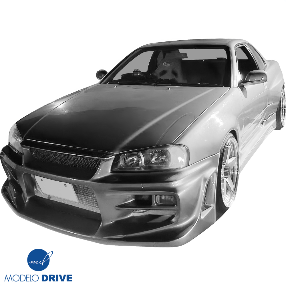 All kind of Exterior/Front Bumpers or Lips for Nissan Skyline R34 1999 - 