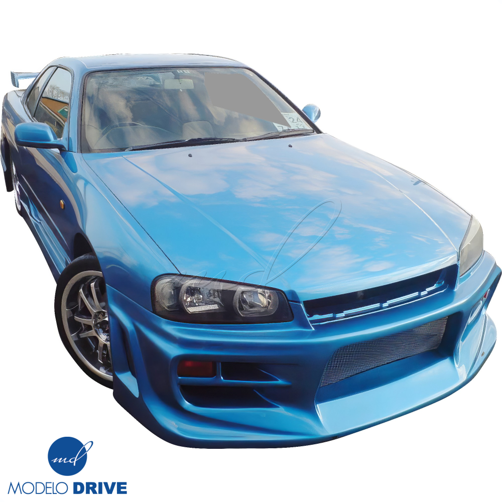 All kind of Exterior/Front Bumpers or Lips for Nissan Skyline R34 1999 - 