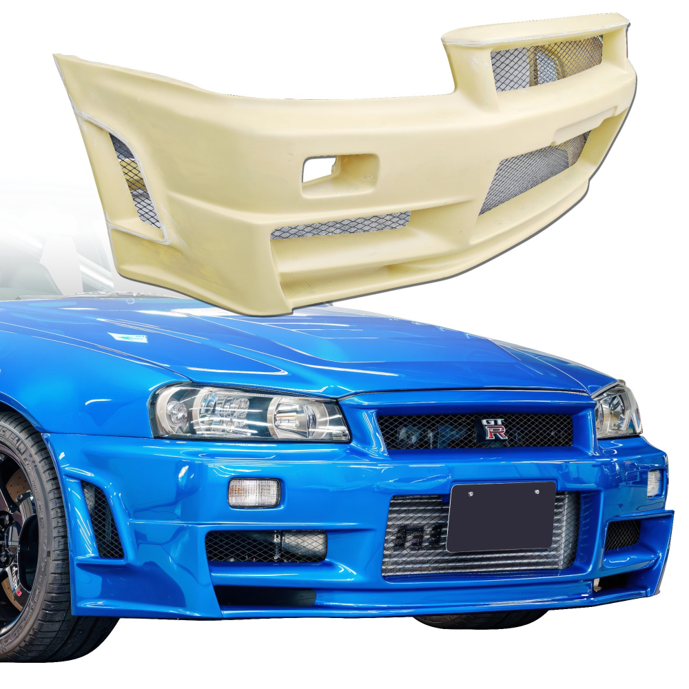 All kind of Exterior/Front Bumpers for Nissan Skyline (R34) GTR 1999 -