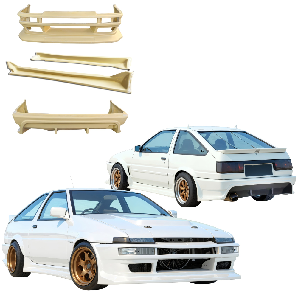 All kind of Exterior/Complete Body Kits for Toyota Corolla 1984 -