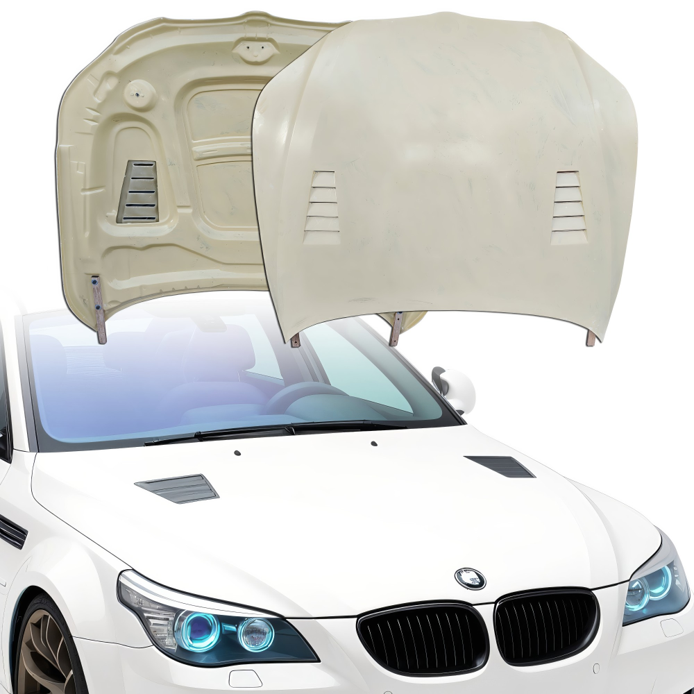 All kind of Exterior/Hoods for BMW 5-Series 2004 -