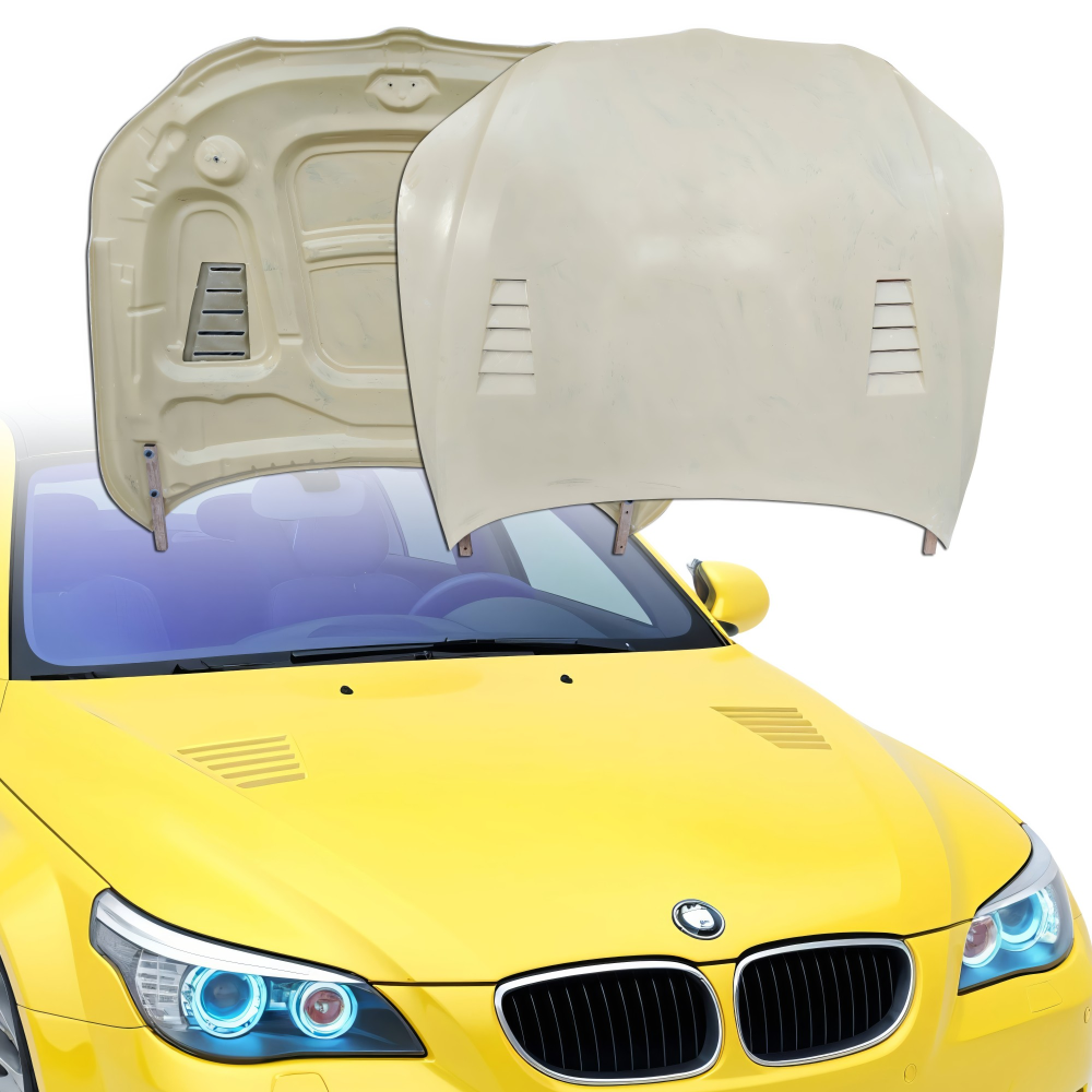 All kind of Exterior/Hoods for BMW 5-Series 2004 -