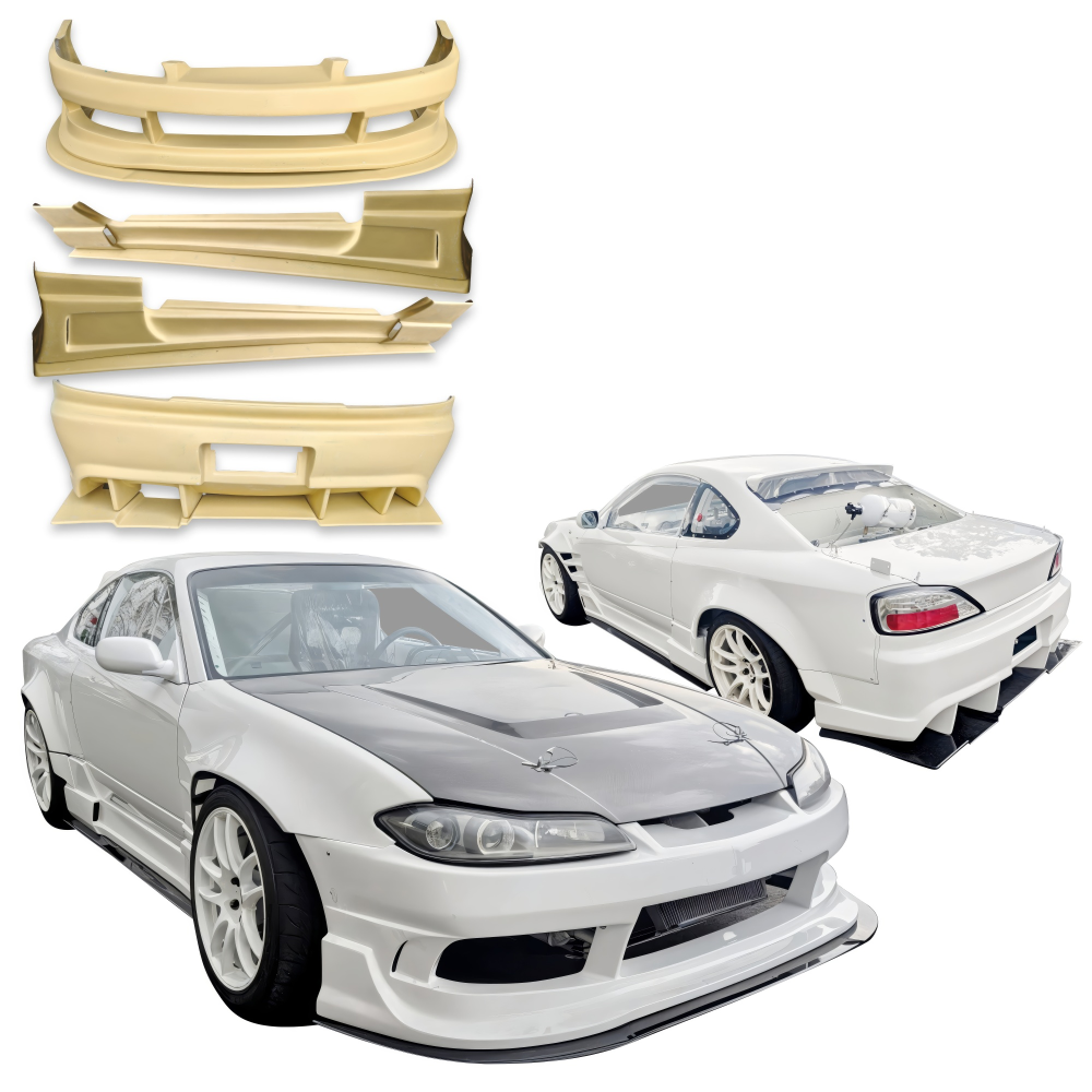 All kind of Exterior/Complete Body Kits for Nissan Silvia 1999 -