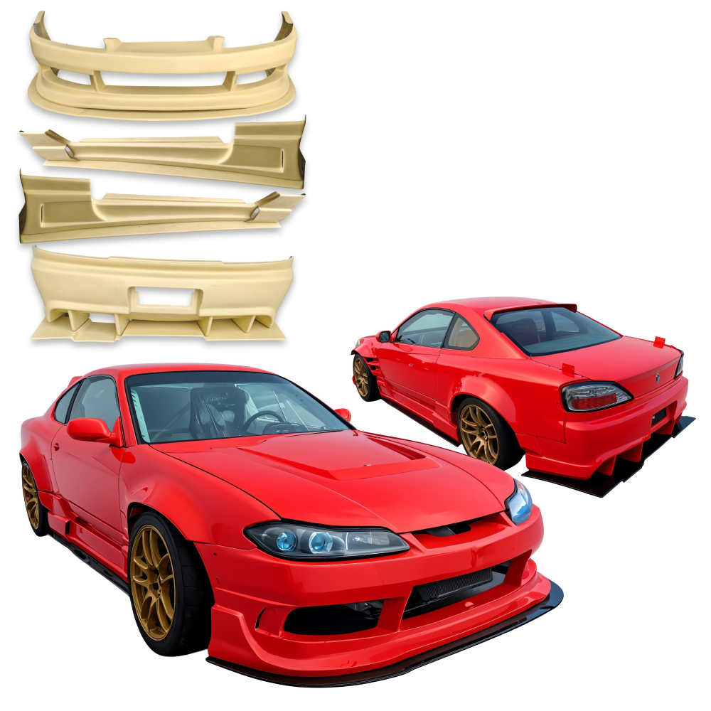 All kind of Exterior/Complete Body Kits for Nissan Silvia 1999 -