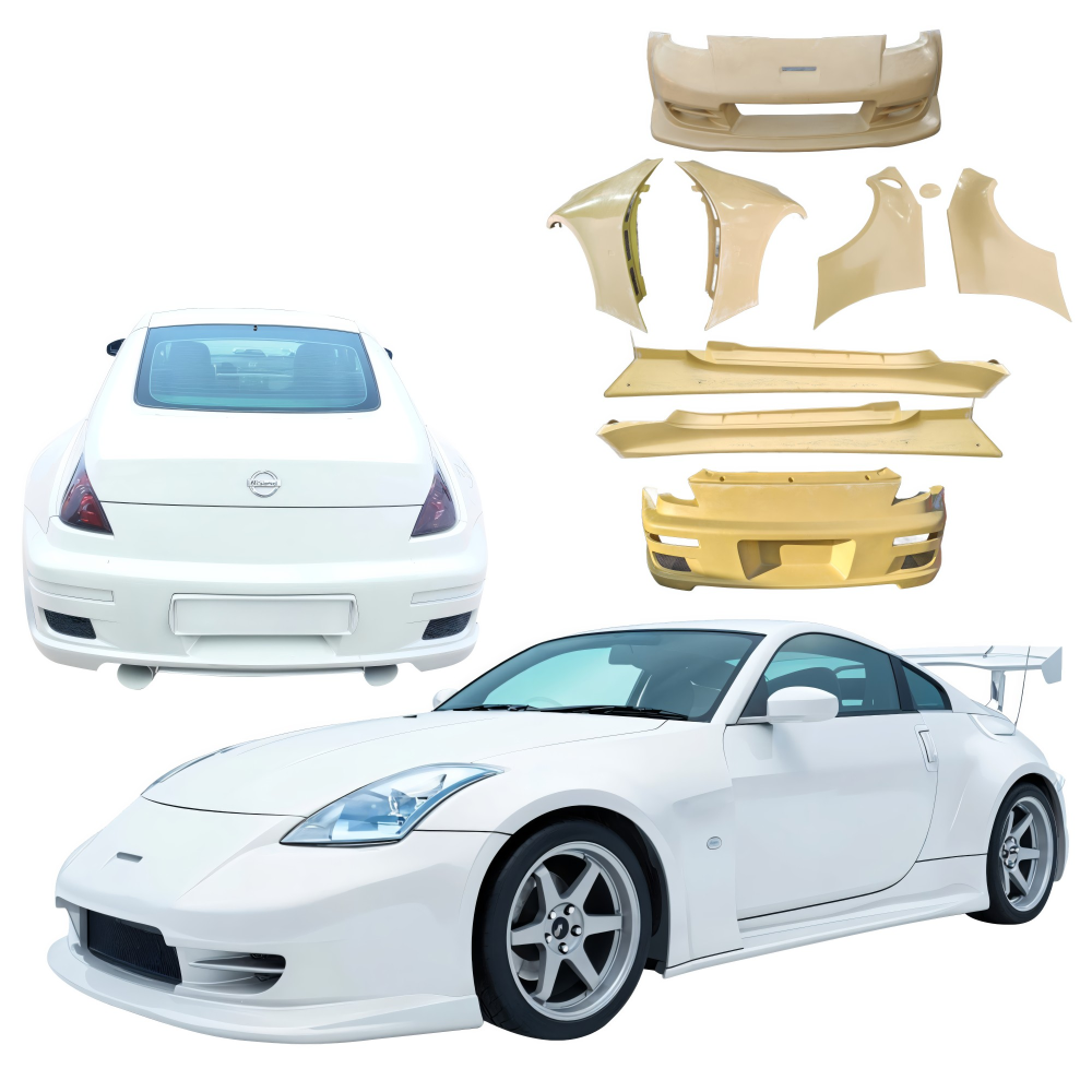 All kind of Exterior/Complete Body Kits for Nissan 350Z 2003 -