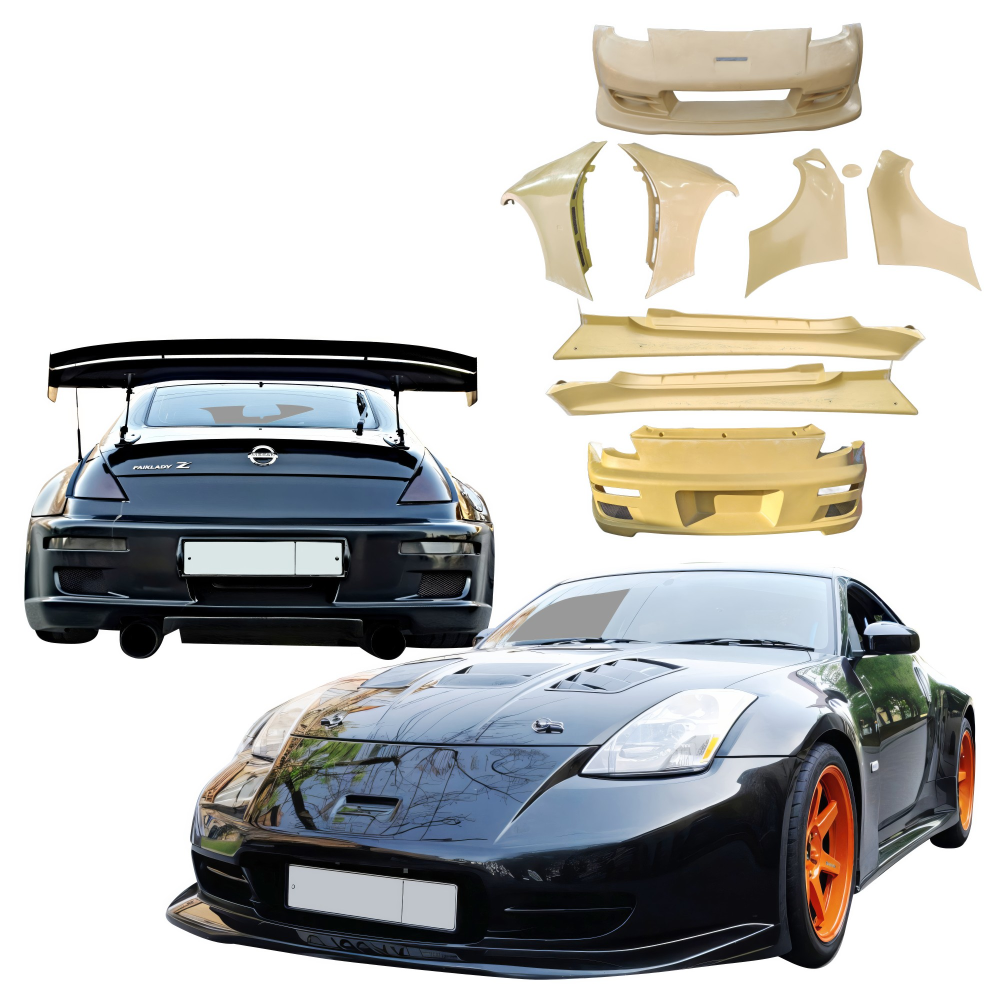 All kind of Exterior/Complete Body Kits for Nissan 350Z 2003 -