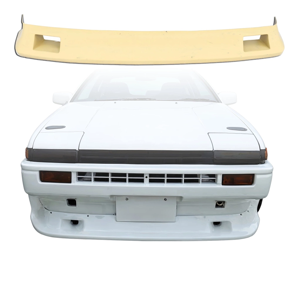 FRP TD N2 Front Lip > Toyota Corolla (AE86) Trueno 84-87
