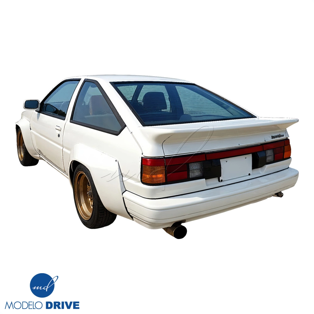 FRP TD N2 Fender Flares (rear) > Toyota Corolla (AE86) Trueno 84
