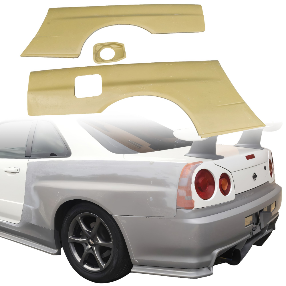 All kind of Exterior/Fenders for Nissan Skyline (R34) GTT 1999 -