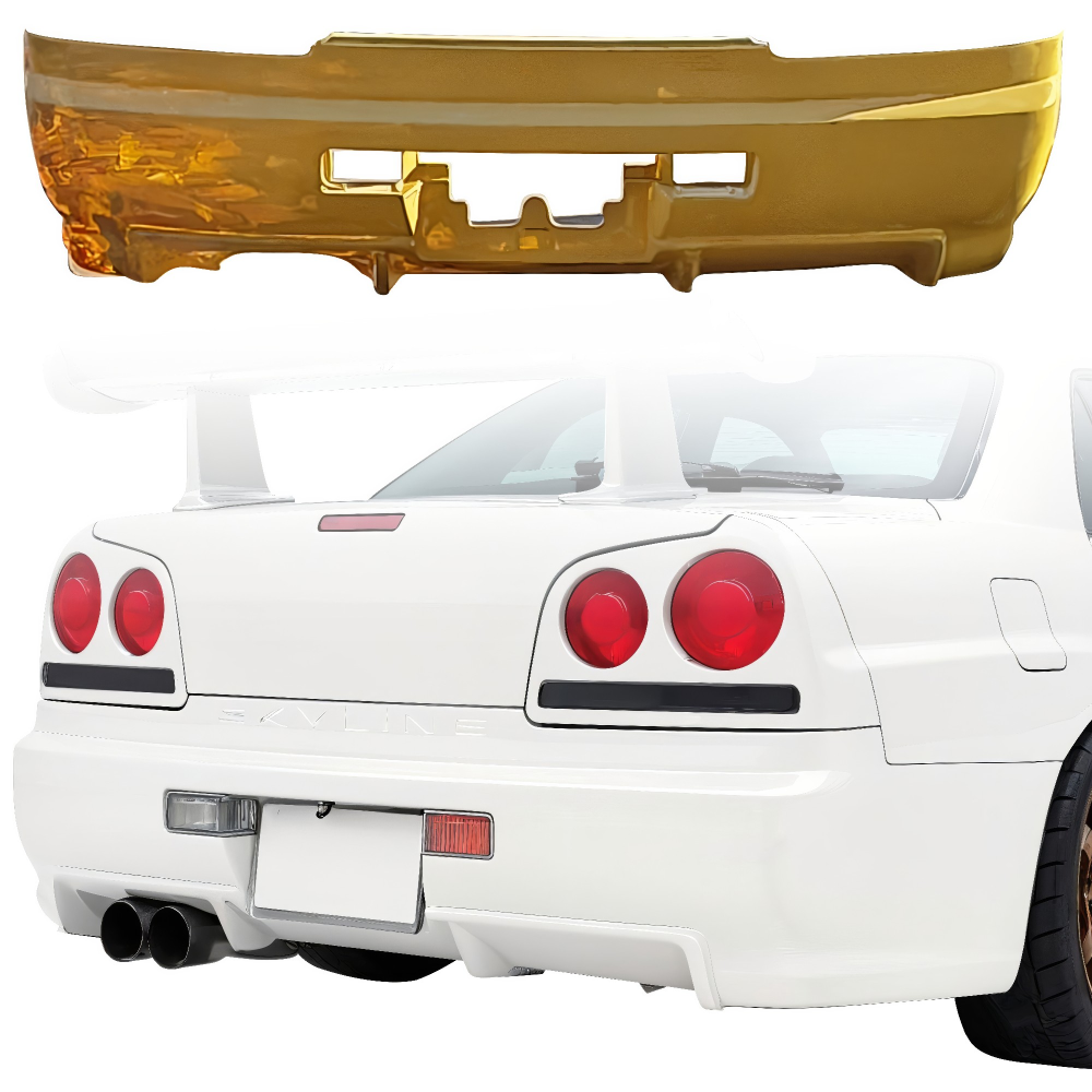 All kind of Exterior/Rear Bumpers for Nissan Skyline (R34) GTT 1999 -
