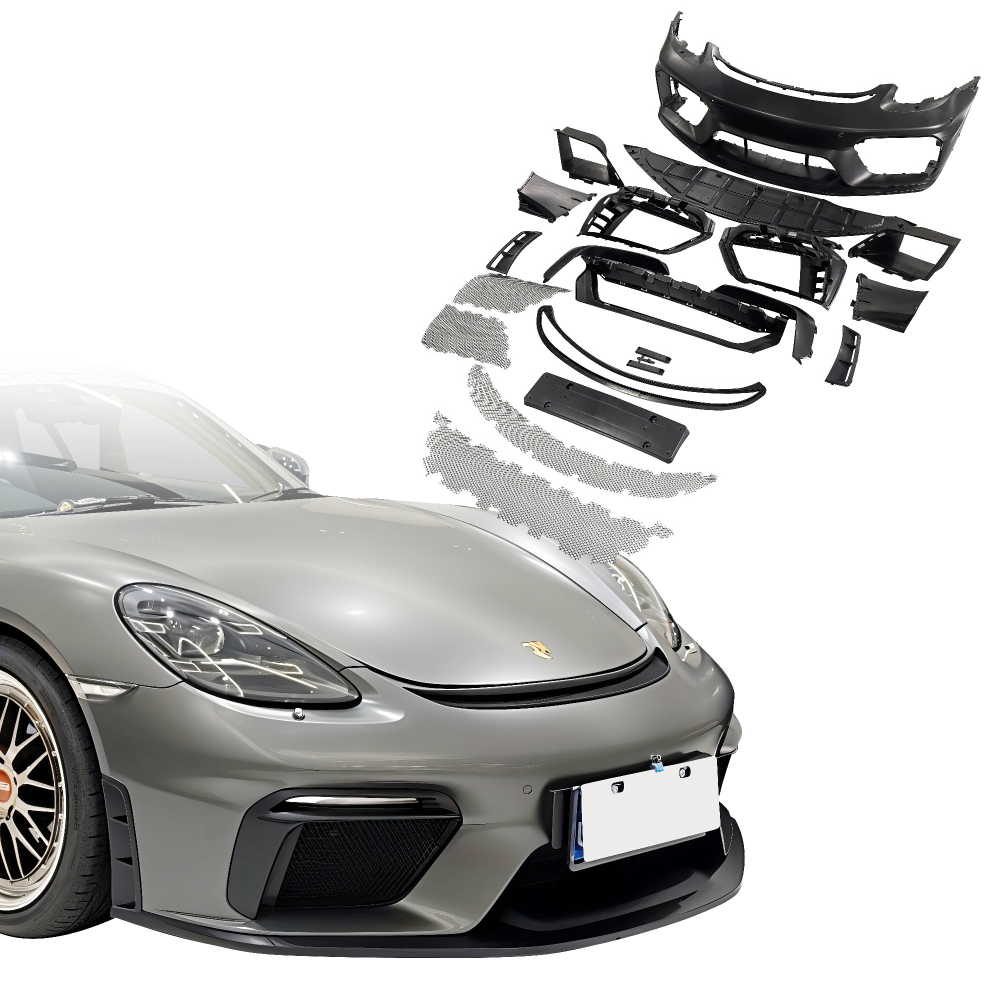 All kind of Exterior/Front Bumpers or Lips for Porsche Cayman 2014 - 