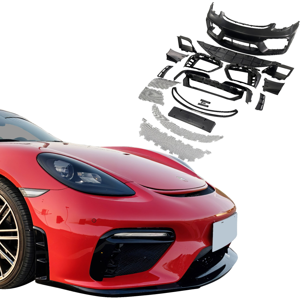 All kind of Exterior/Front Bumpers or Lips for Porsche Cayman 2014 - 