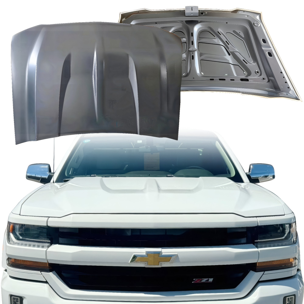 All kind of Exterior/Hoods for Chevrolet Silverado 2014 - 