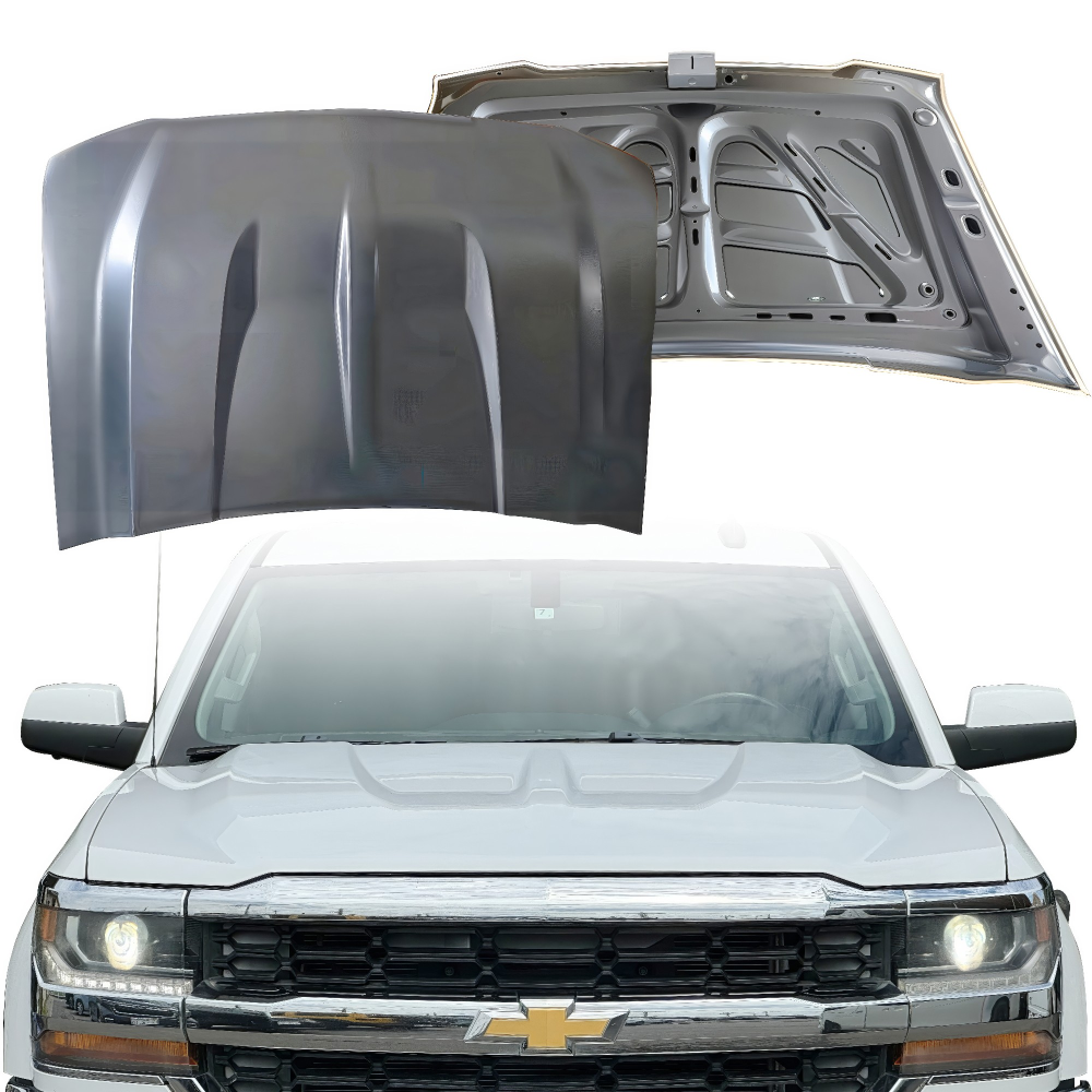 All kind of Exterior/Hoods for Chevrolet Silverado 2014 - 