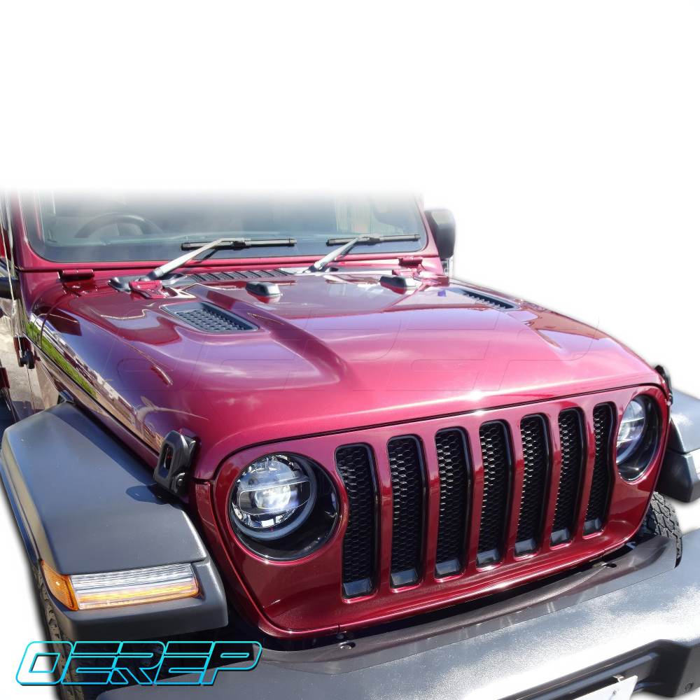 All kind of Exterior/Hoods for Jeep Wrangler 2019 - 