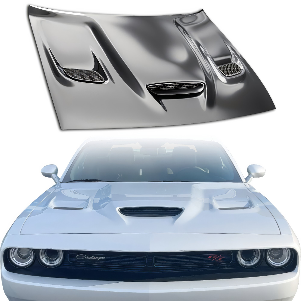 All kind of Exterior/Hoods for Dodge Challenger 2008 - 