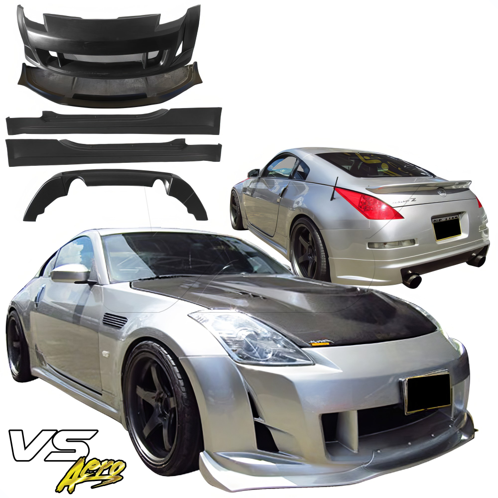 All kind of Exterior/Complete Body Kits for Nissan 350Z 2003 - 