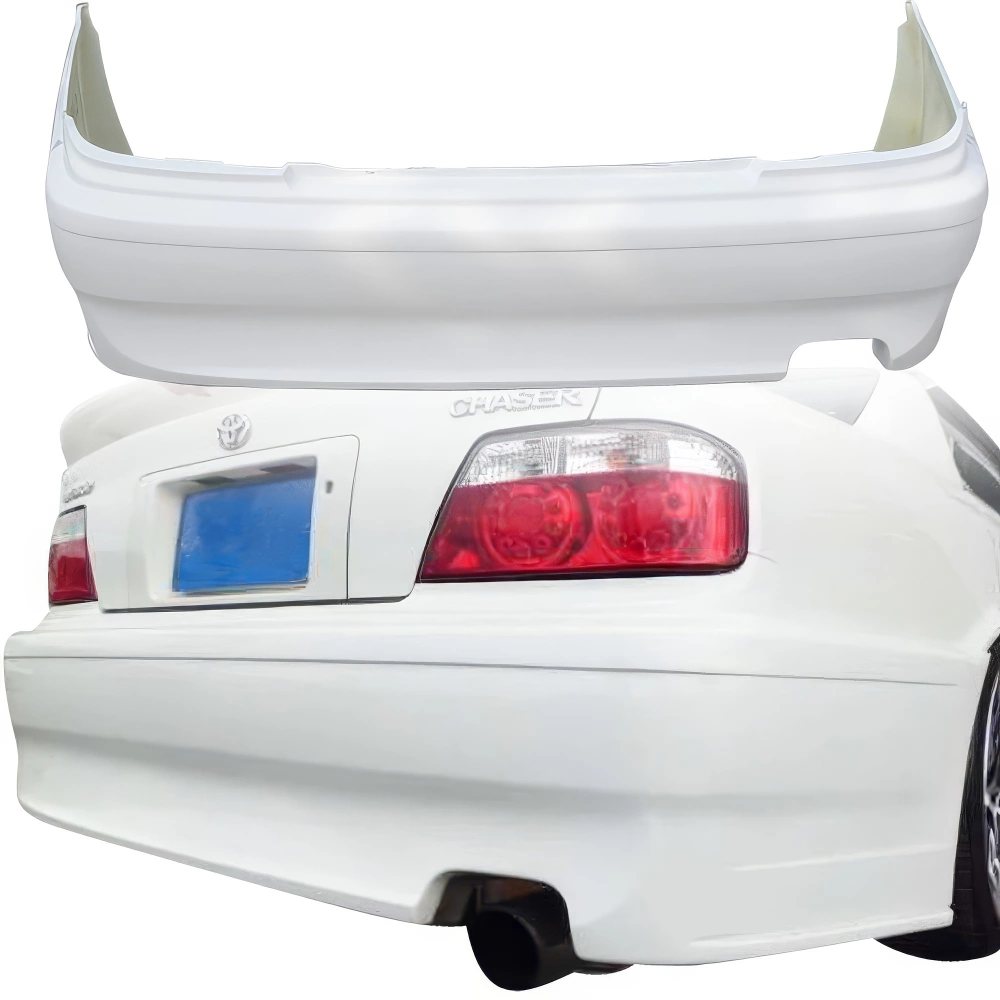JZX100リアハーフ チェイサー JZX100 リアハーフ 前期 エアロ FRP 未塗装 社外品 CHASER