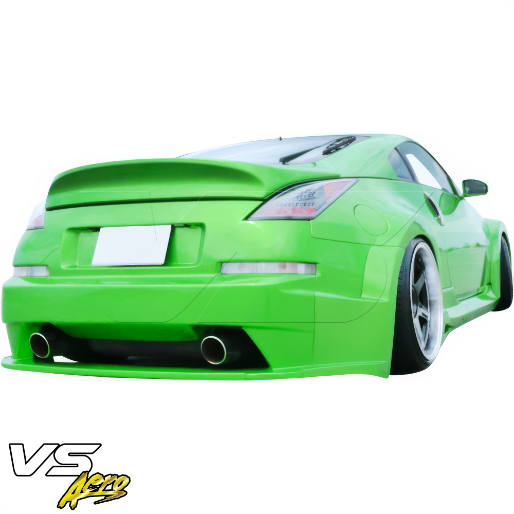 All kind of Exterior/Rear Bumpers or Lips for Nissan 350Z 2003 - 