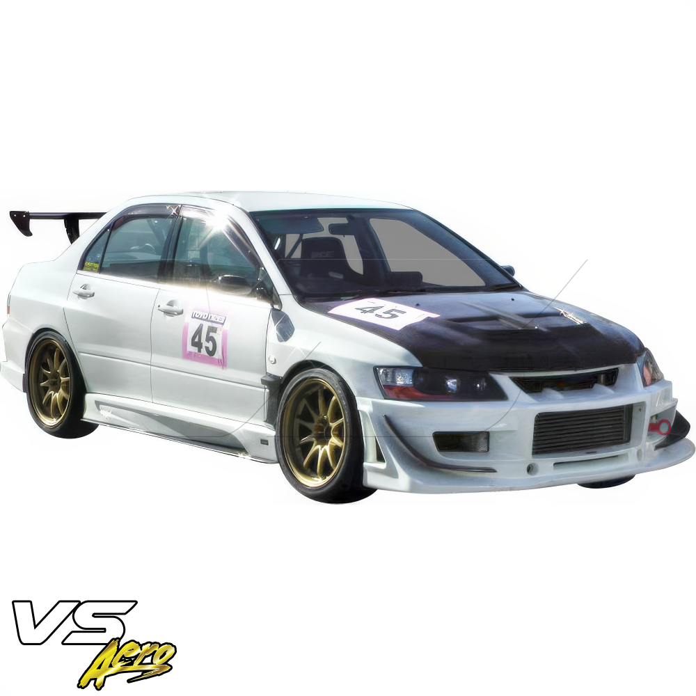 All kind of Exterior/Side Skirts for Mitsubishi Evolution 2003 - 