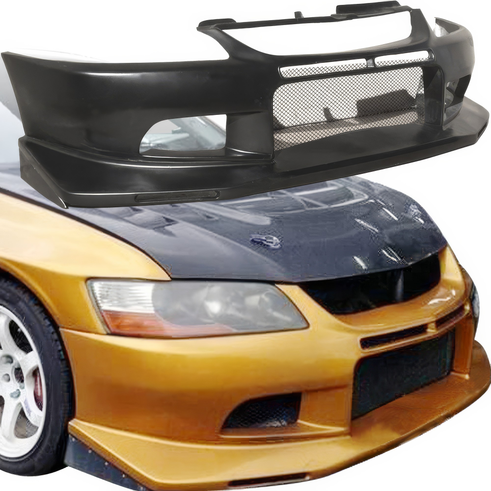 All kind of Exterior/Front Bumpers or Lips for Mitsubishi Evolution 2003 - 