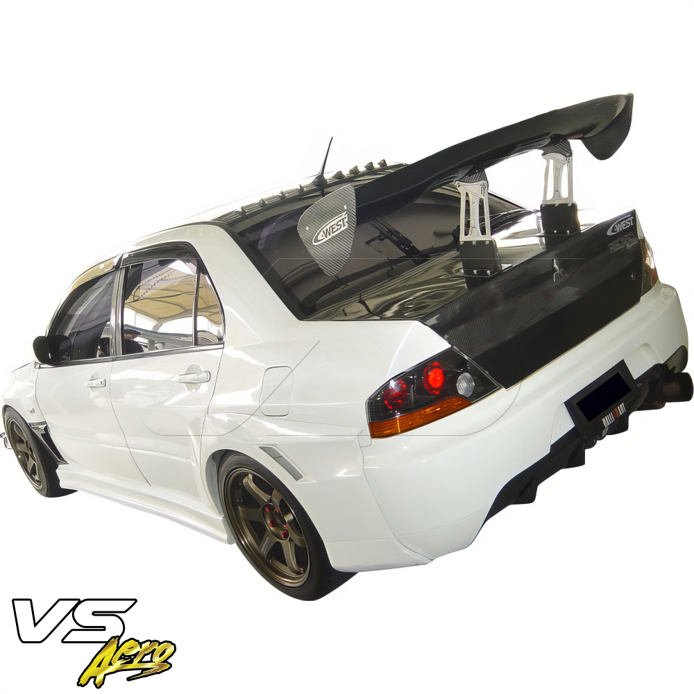 All kind of Exterior/Rear Bumpers or Lips for Mitsubishi Evolution 2003 - 