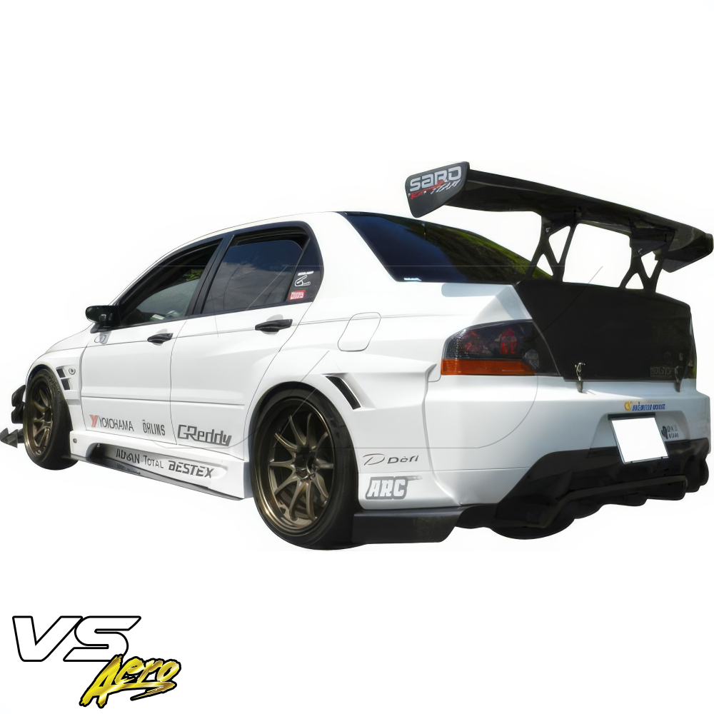 All kind of Exterior/Rear Bumpers or Lips for Mitsubishi Evolution 2003 - 