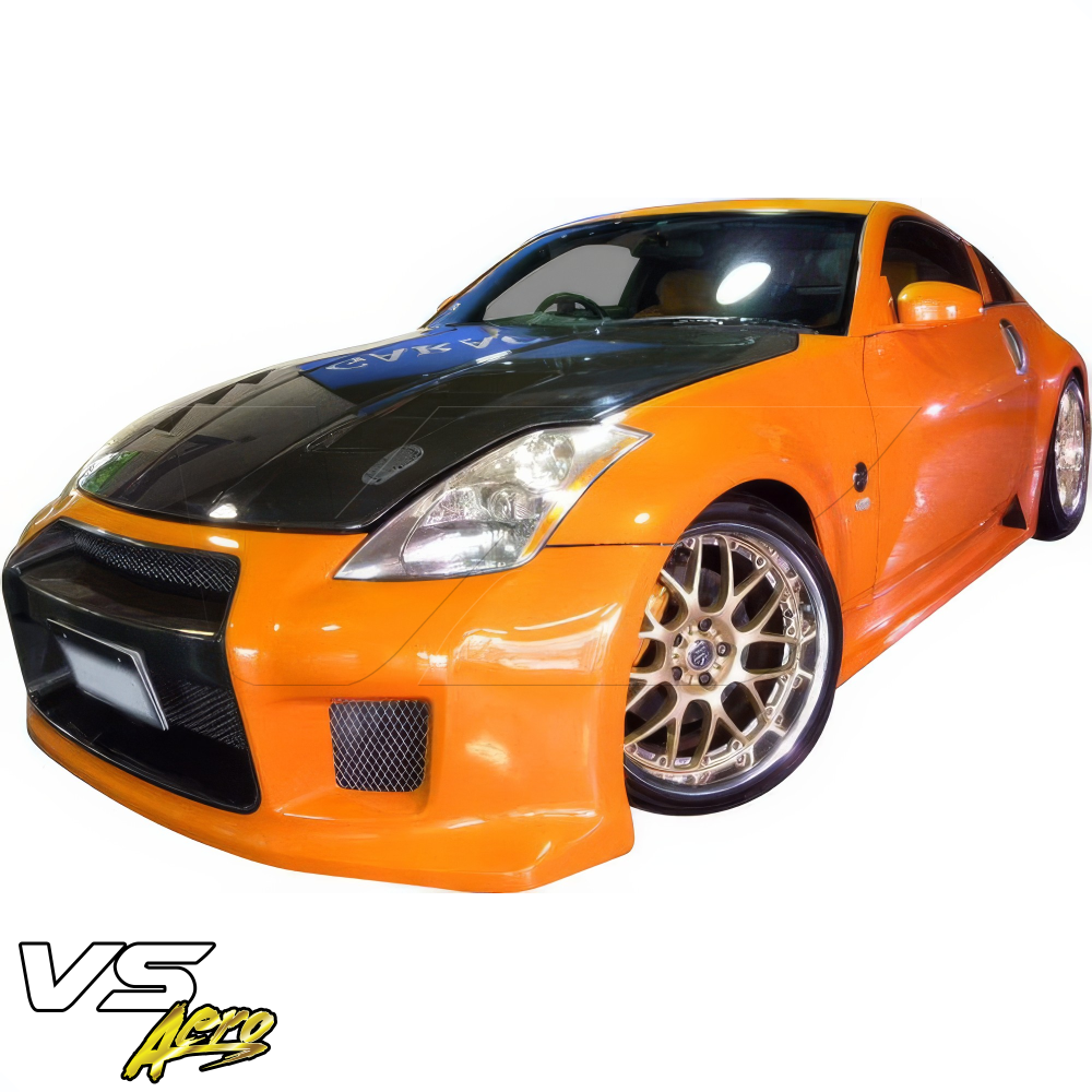 All kind of Exterior/Front Bumpers or Lips for Nissan 350Z 2003 - 