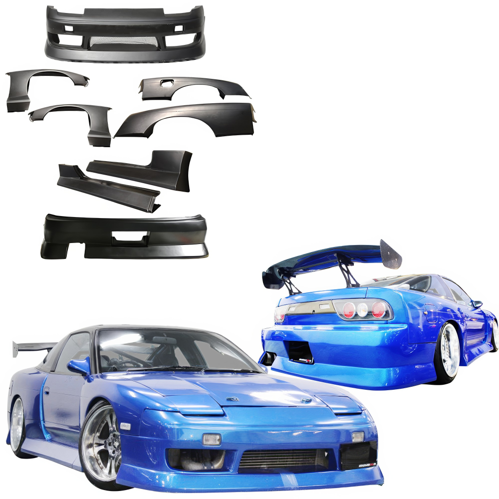 All kind of Exterior/Complete Body Kits for Nissan 240SX 1989 - 