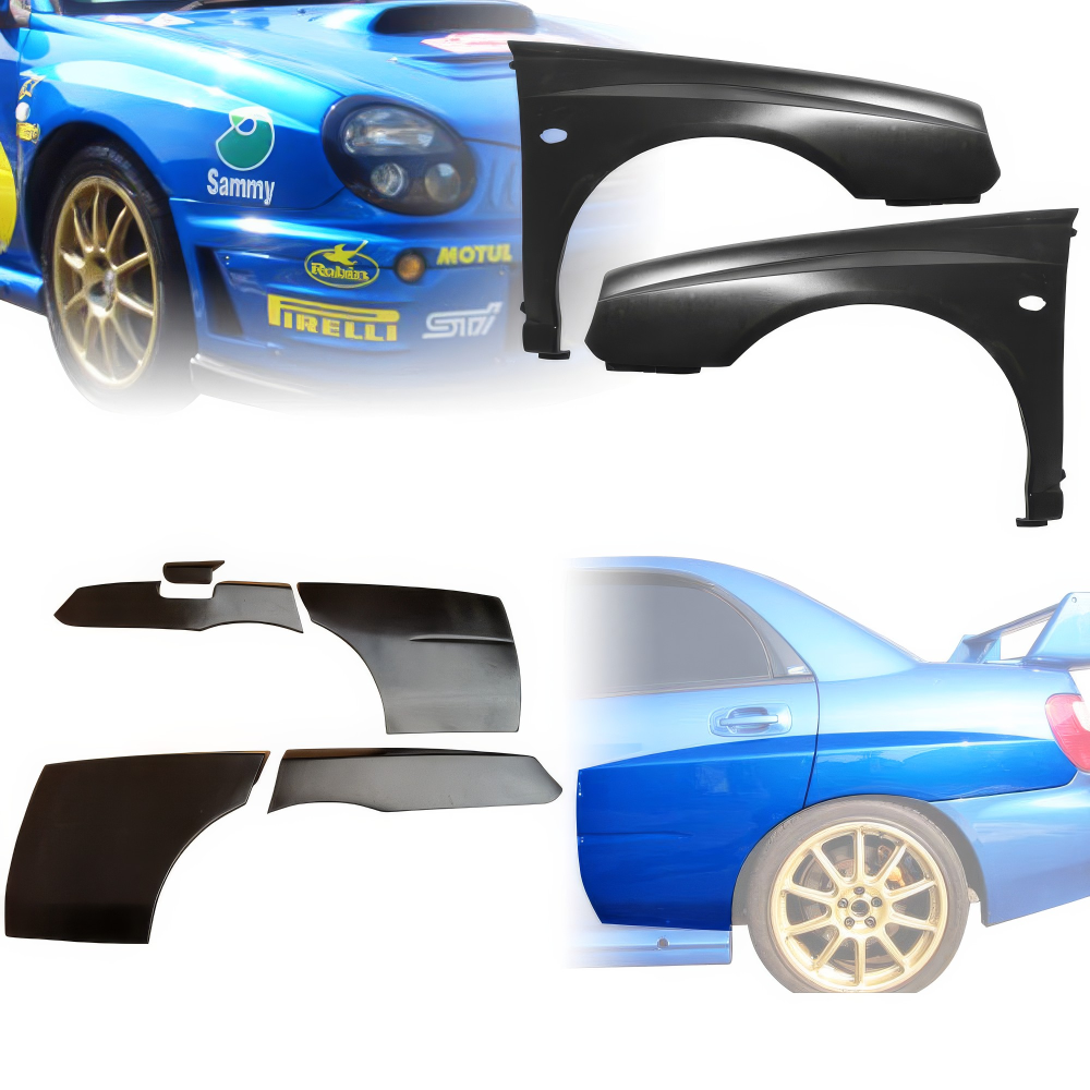 All kind of Exterior/Fenders for Subaru Impreza 2002 - 