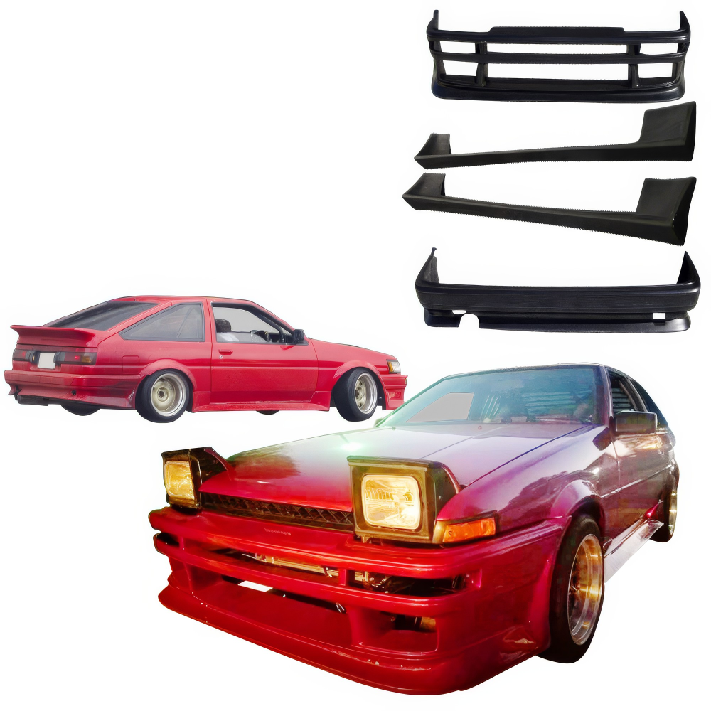 All kind of Exterior/Complete Body Kits for Toyota Corolla 1984 - 