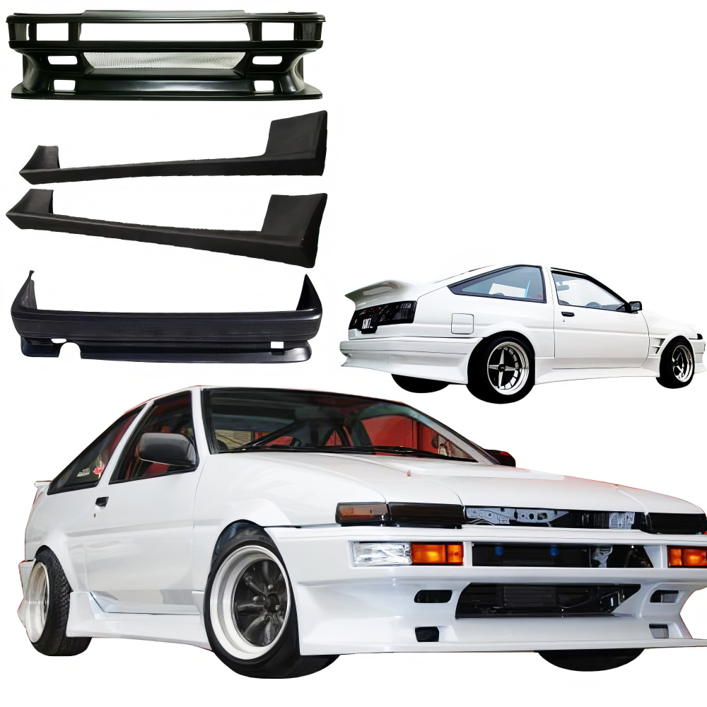 All kind of Exterior/Complete Body Kits for Toyota Corolla 1984 - 