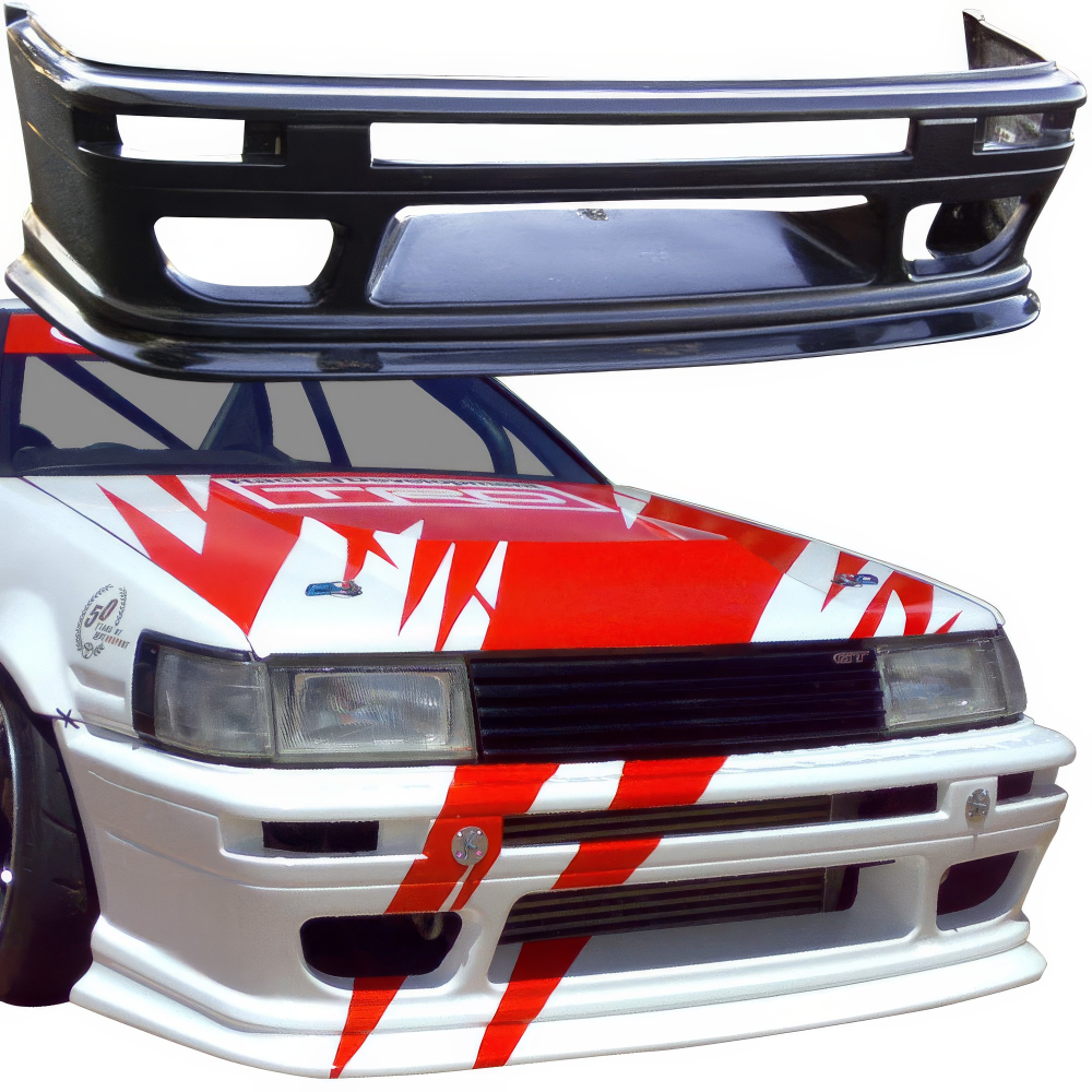 All kind of Exterior/Front Bumpers or Lips for Toyota Corolla 1984 - 