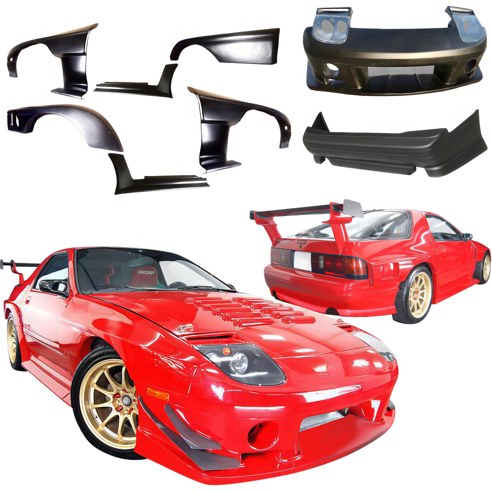 All kind of Exterior/Complete Body Kits for Mazda RX-7 1986 - 