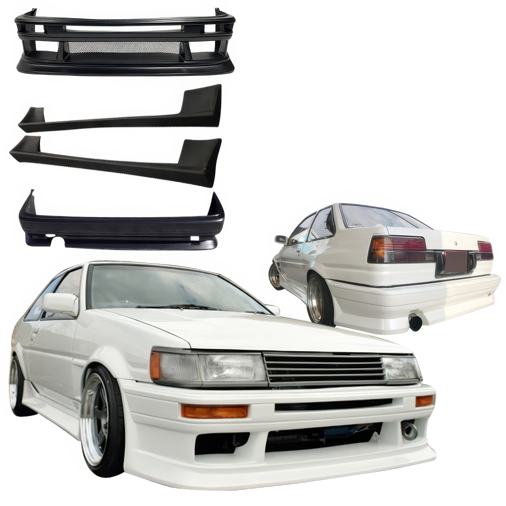 All kind of Exterior/Complete Body Kits for Toyota Corolla 1984 - 