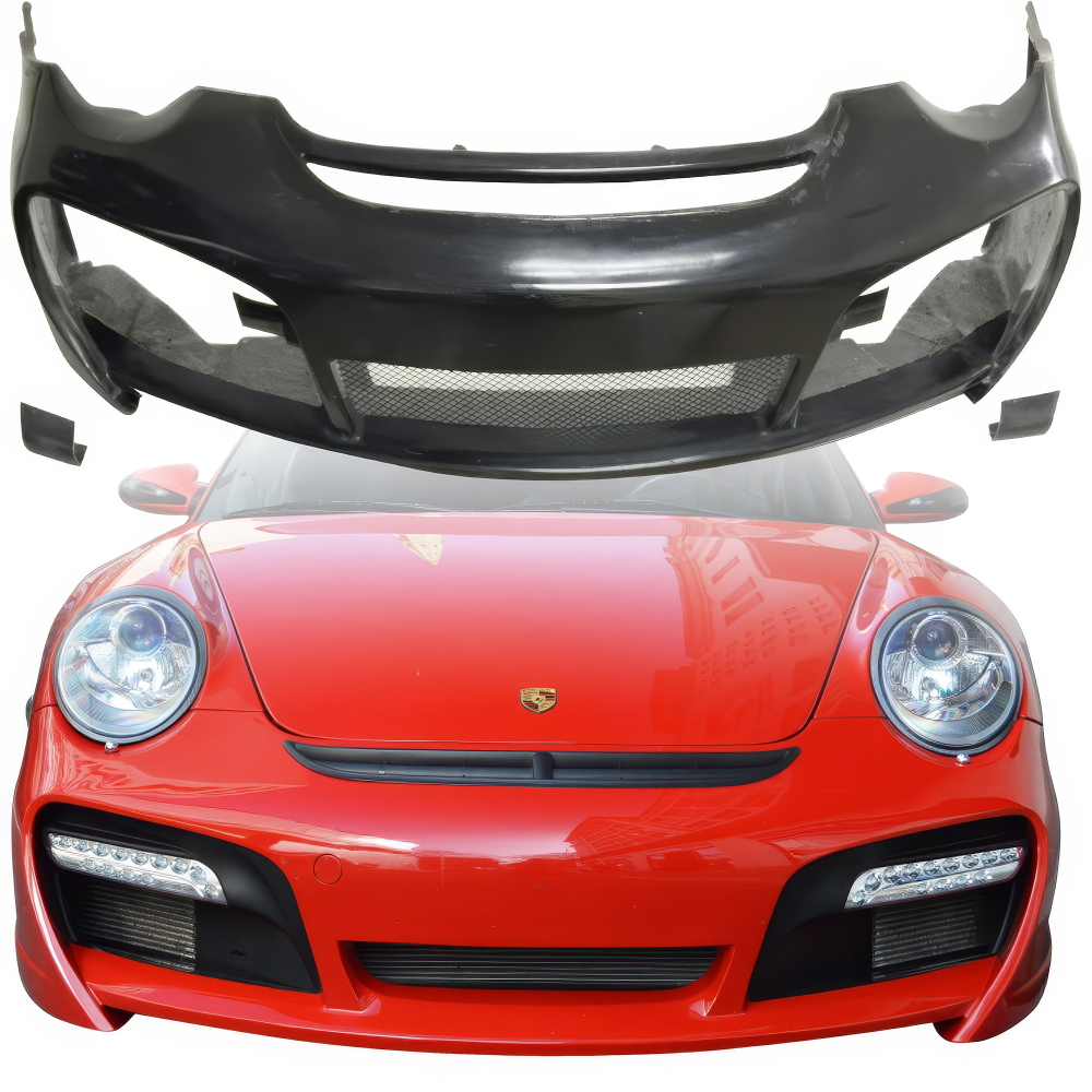 All kind of Exterior/Front Bumpers or Lips for Porsche 911 2005 - 