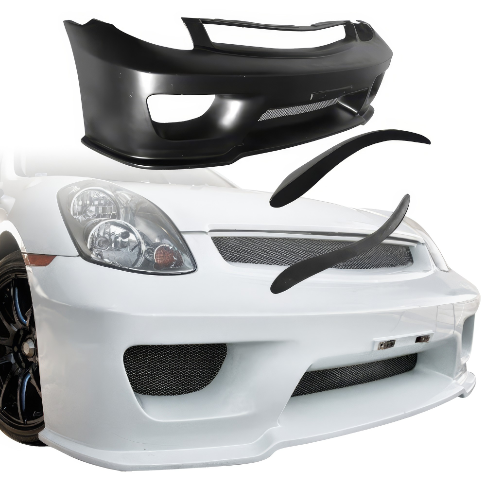 All kind of Exterior/Front Bumpers or Lips for Infiniti G35 2003 - 