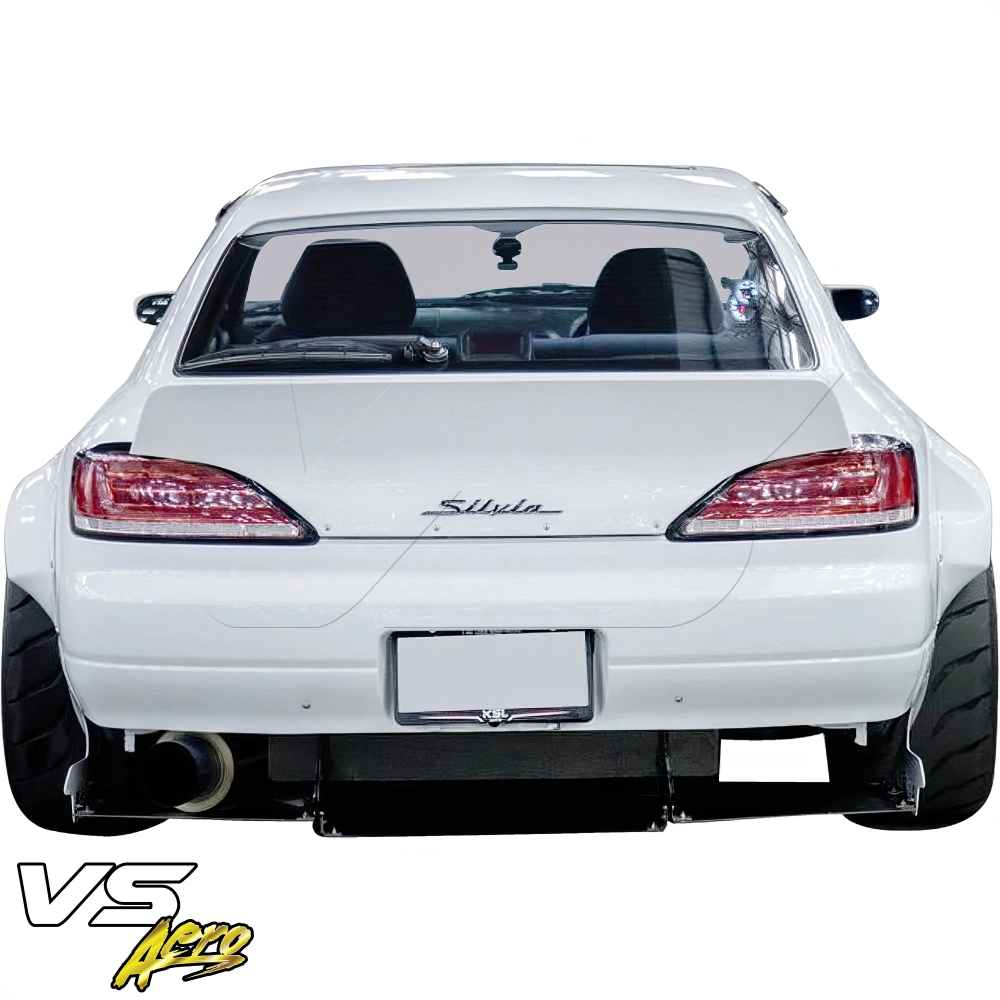 1/10 TOYO S15 SILVIA マフラー、ウィング付き（YMSオリジナル