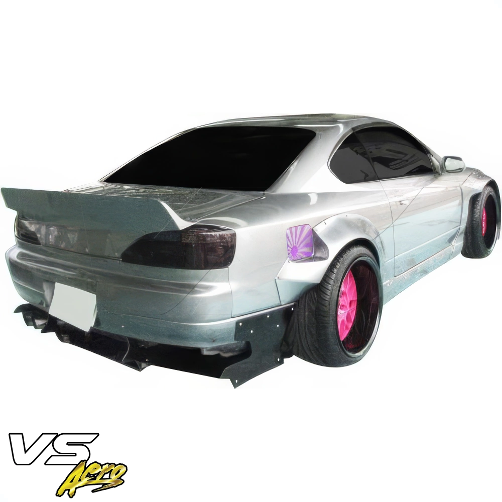 1/10 TOYO S15 SILVIA マフラー、ウィング付き（YMSオリジナル